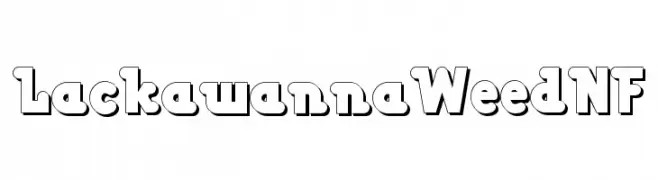 LackawannaWeedNF  font caratteri gratis