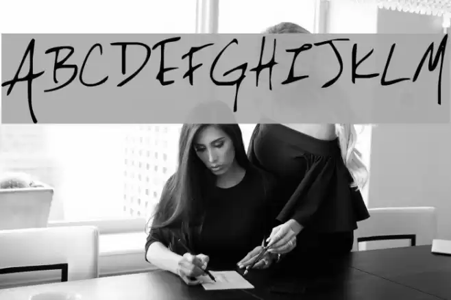 Lackey Font examples