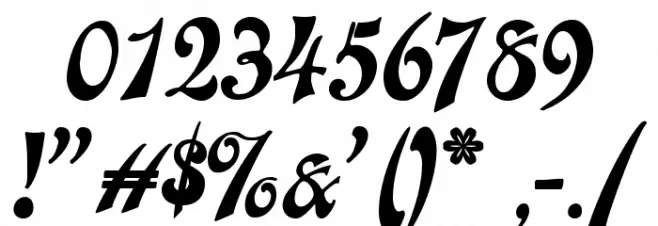 Laclede CAT Font OTHER CHARS