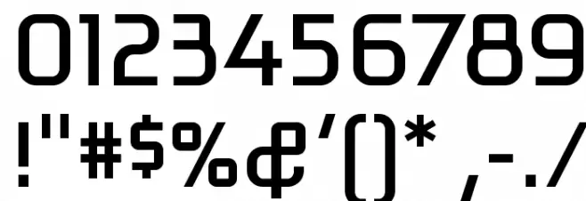 Laconic-Regular Font OTHER CHARS