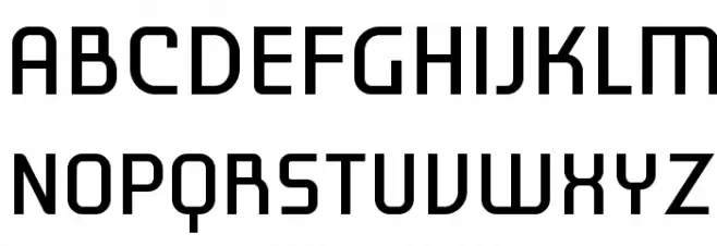 Laconic-Regular Font Litere mari