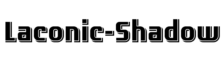 Laconic-Shadow  لخطوط تنزيل