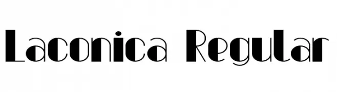 Laconica Regular  Fuentes Gratis Descargar