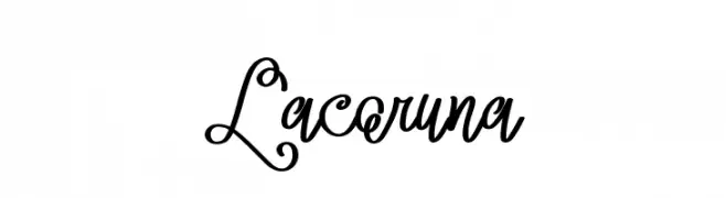 Lacoruna  Descarca Fonturi Gratis