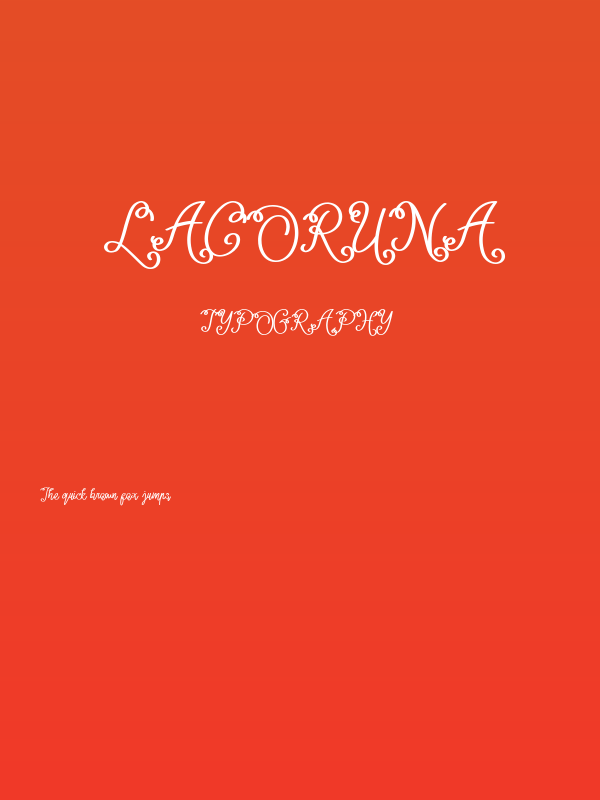 Lacoruna Poster
