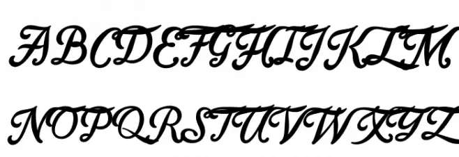 Lacosta PERSONAL USE ONLY Schriftart Groß