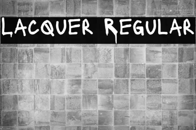 Lacquer Regular Example 3