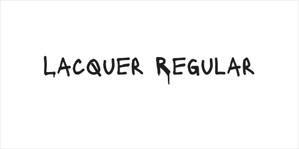 Lacquer Regular Logo