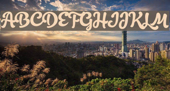 Lactosa Font examples