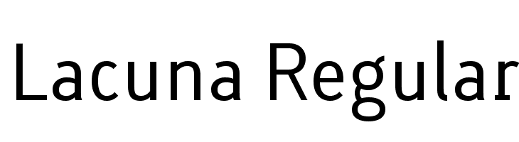 Lacuna Regular Font