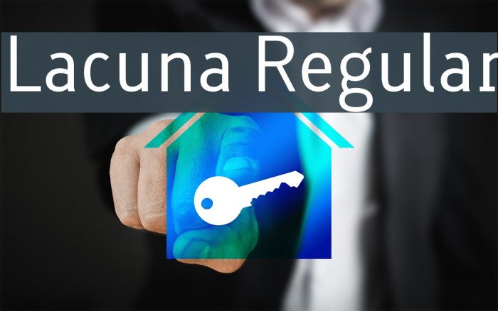 Lacuna Regular Font examples
