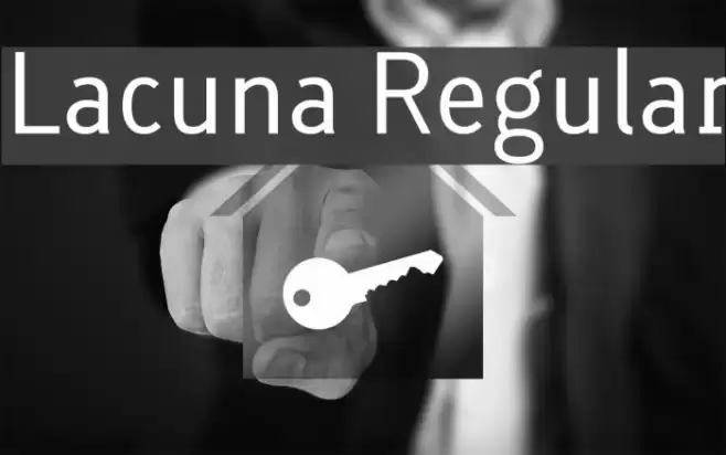 Lacuna Regular Font examples