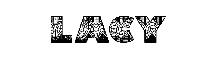 Lacy  font caratteri gratis