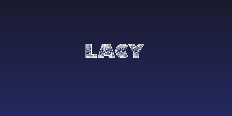 Lacy Social Header