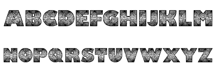 Lacy Font LOWERCASE