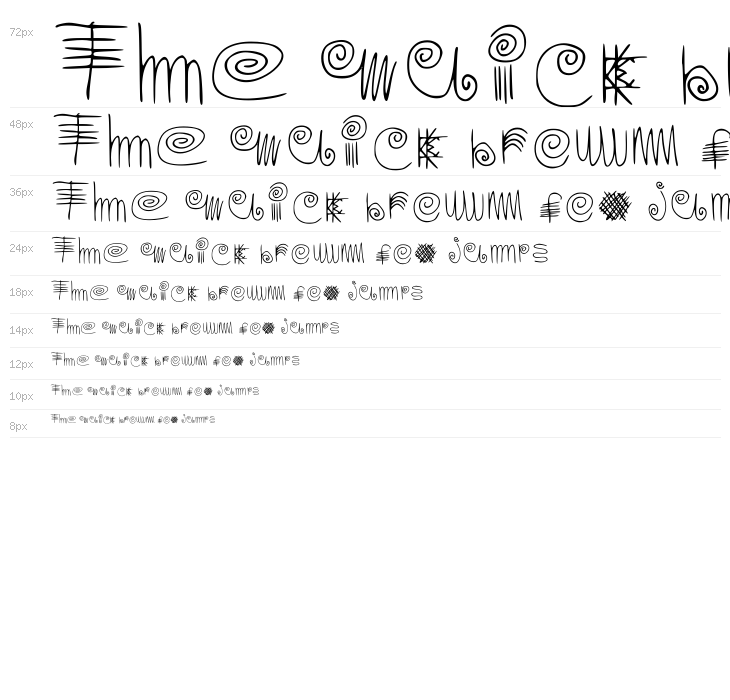 Ladder Writing Regular Waterfall