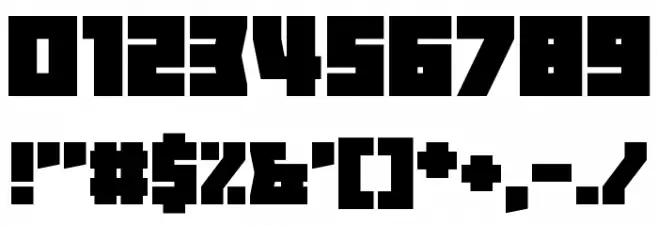 Ladders Font OTHER CHARS