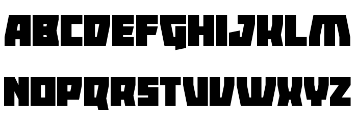 Ladders Font LOWERCASE