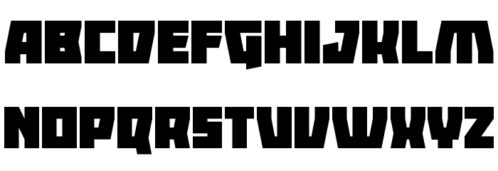 Ladders Font LOWERCASE
