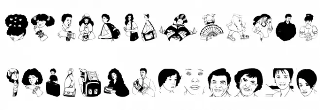 LadiesGentlemen Font Litere mari