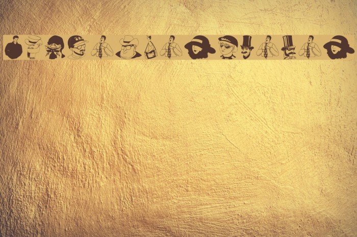 LadiesGentlemen Font examples