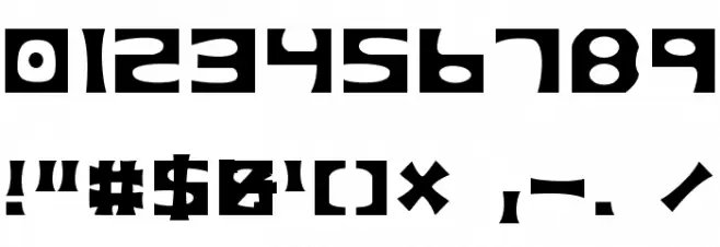 Ladora Font OTHER CHARS