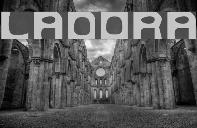 Ladora Font examples