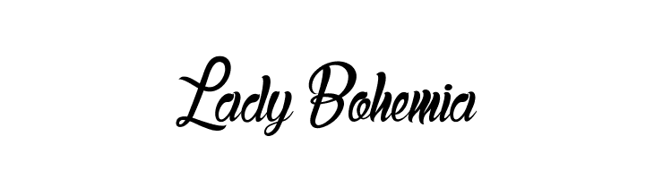 Lady Bohemia  baixar fontes gratis