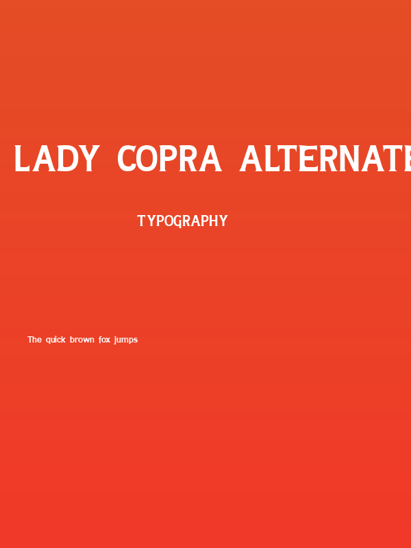 Lady Copra Alternate Poster