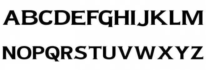Lady Copra Wide Schriftart Groß