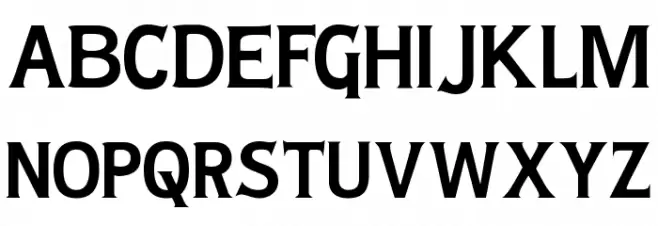 Lady Copra Schriftart Groß