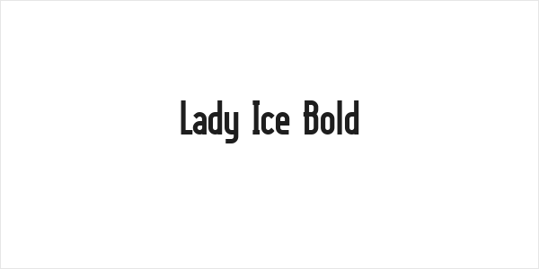 Lady Ice Bold Logo