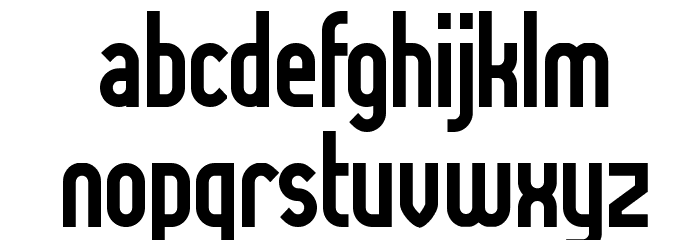 Lady Ice Bold Font LOWERCASE