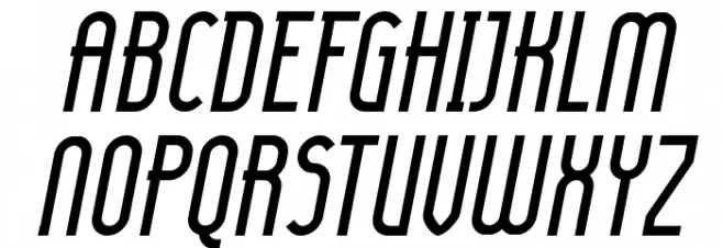 Lady Ice Italic Schriftart Groß