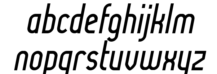 Lady Ice Italic フォント 小文字