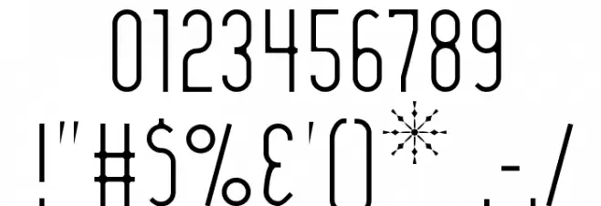 Lady Ice - Light Font OTHER CHARS