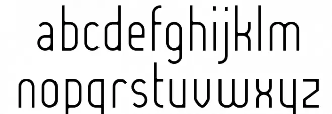 Lady Ice - Light Font LOWERCASE