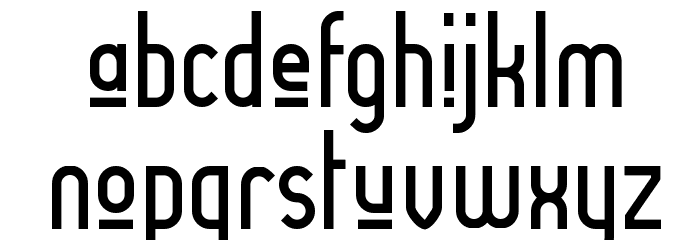 Lady Ice Revisited Upper Font LOWERCASE