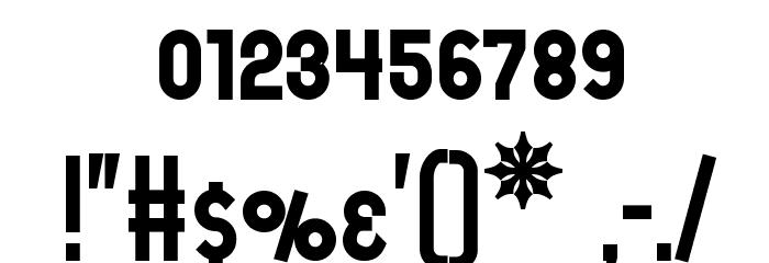 Lady Ice - SC Bold Font OTHER CHARS