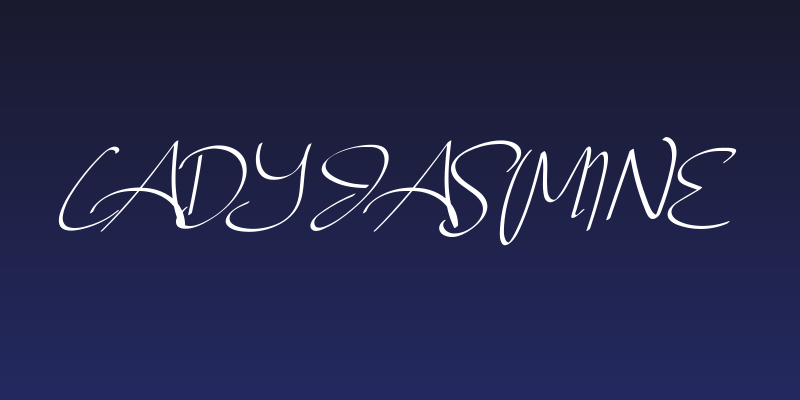 Lady Jasmine Social Header
