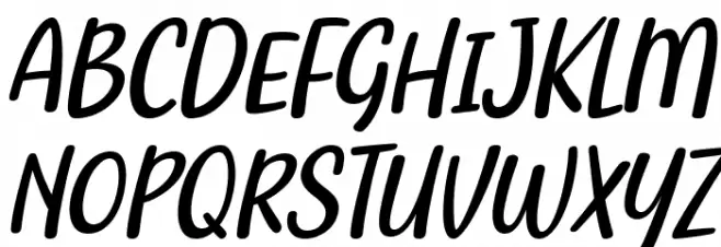 Lady Nature Italic Шрифта ВЕРХНИЙ