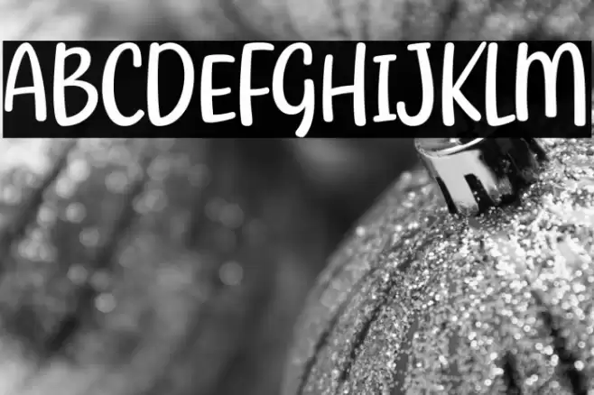 Lady Nature Font examples