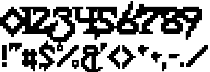 Lady Radical 2 Regular Font OTHER CHARS