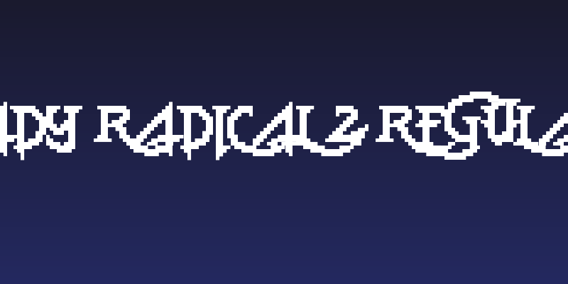 Lady Radical 2 Regular Social Header