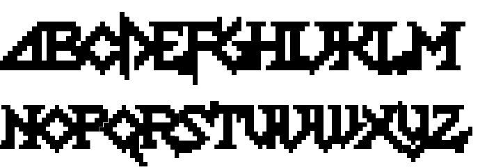 Lady Radical 2 Regular Font LOWERCASE