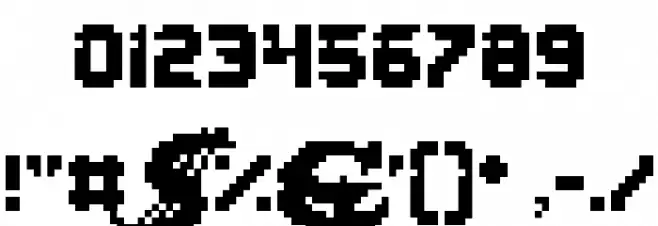 Lady Radical Regular Font OTHER CHARS