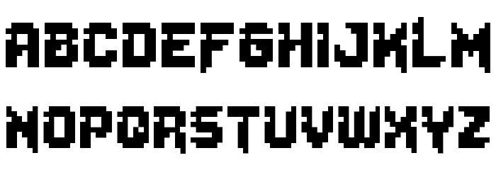Lady Radical Regular Font LOWERCASE