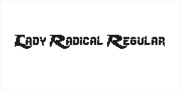 Lady Radical Regular Logo