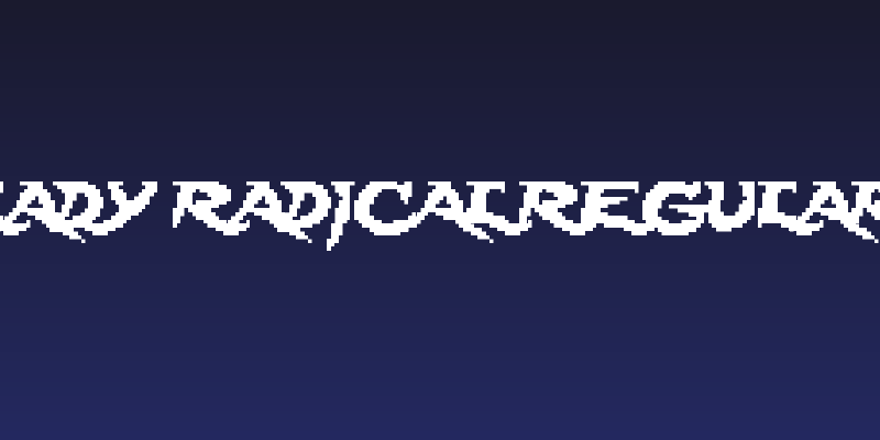 Lady Radical Regular Social Header