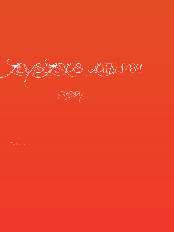 Lady Solarus . Queen .1789. Poster